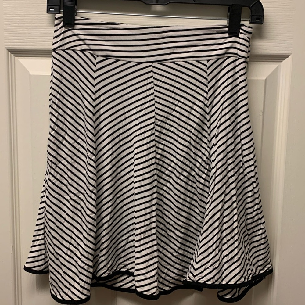 Striped skirt